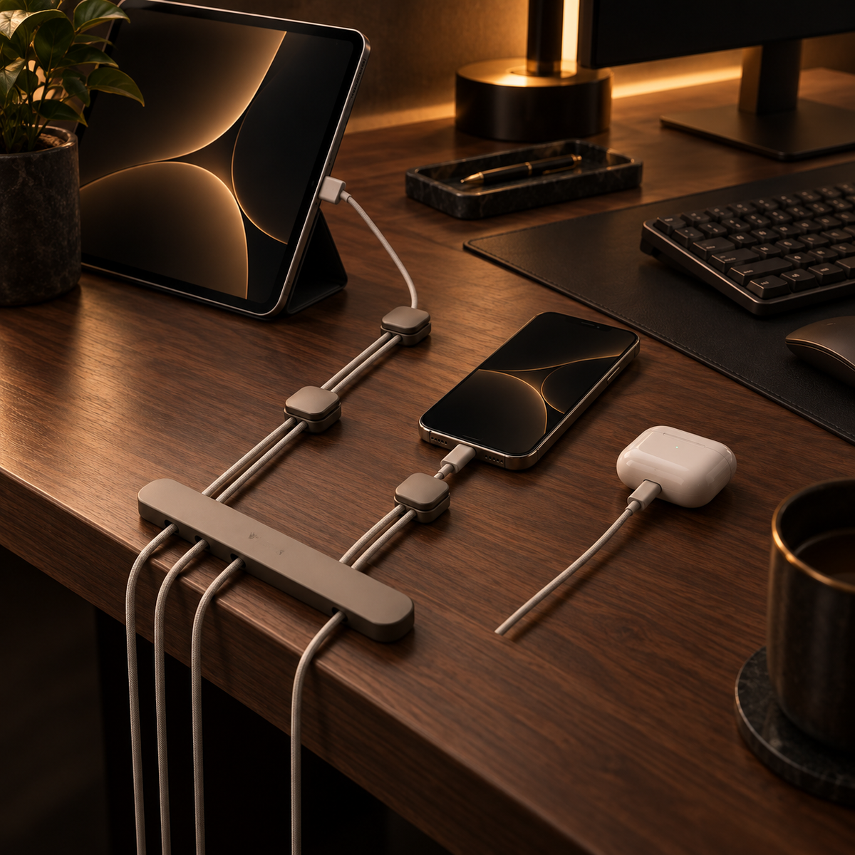Virelonas™ LineGrid Cable Organizer Kit