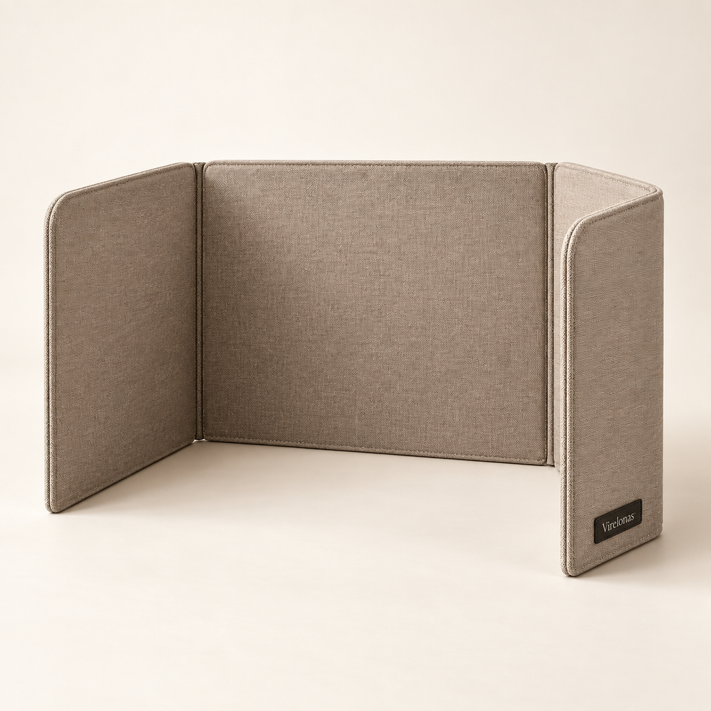 Virelonas™ FocusFold Desktop Privacy Panel